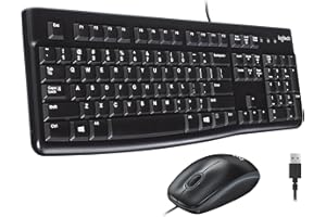 Logitech MK120 Wired Keyboard & Mouse Combo — Keyboard and mouse set · exact listing linked