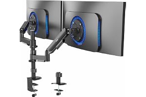 VIVO STAND-V002K Dual Spring Monitor Mount — Dual monitor mount · exact listing linked