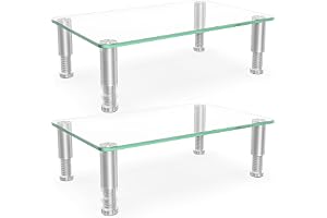 Hemudu Adjustable Monitor Risers — Two-Pack — Monitor riser · exact listing linked