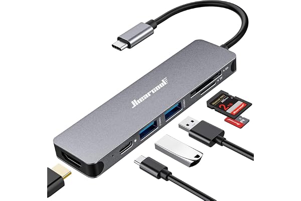 Hiearcool 7-in-1 USB-C Hub — Exact listing linked · verify selected variant