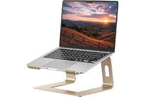 SOUNDANCE Aluminum Laptop Stand — Gold — Laptop riser · exact listing linked