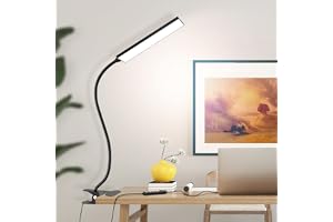 Vansuny USB Clip-On Desk Lamp — Clamp or clip-on desk lamp · exact listing linked