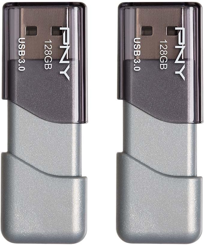 PNY Turbo Attaché 3 128GB — Two-Pack — Exact listing linked · verify selected variant