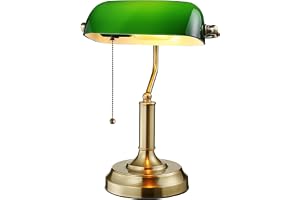 TORCHSTAR Green-Glass Bankers Lamp — Desk lamp · exact listing linked