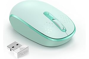 TECKNET Compact Wireless Mouse — Mint Green — Mouse · exact listing linked