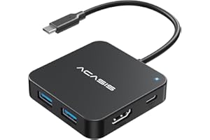 ACASIS 6-in-1 USB-C HDMI Hub — USB-C multimedia hub · exact listing linked