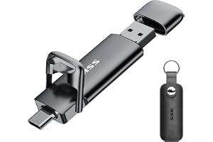 SSK Dual USB-C & USB-A Drive — 128GB — USB flash drive · exact listing linked