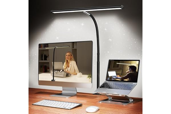 Airlonv LED Clamp Desk Lamp — Exact listing linked · verify selected variant