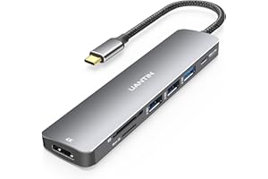 UANTIN 7-in-1 USB-C Hub — USB-C multimedia hub · exact listing linked