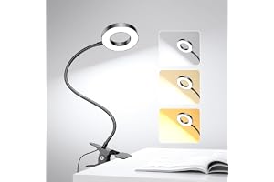 GARMESE LED Clip-On Desk Lamp — Exact listing linked · verify selected variant