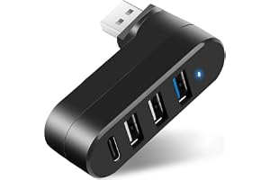VIENON Rotatable 4-Port USB Hub — USB data hub · exact listing linked
