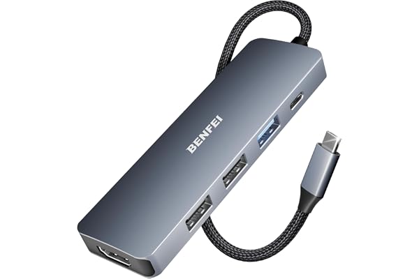 BENFEI 5-in-1 USB-C Hub — Exact listing linked · verify selected variant