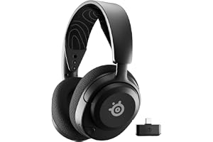 SteelSeries Arctis Nova 5 — Wireless headset listing with 2.4 GHz or Bluetooth