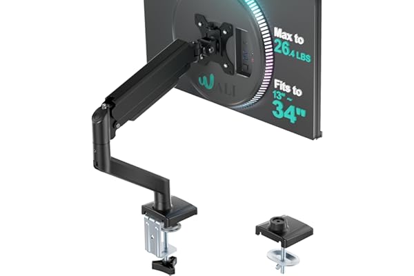 WALI GSMP001N Monitor Arm — Exact listing linked · verify selected variant