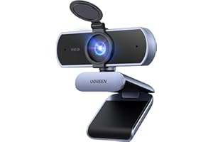 UGREEN 2K Webcam with Privacy Cover — Webcam · exact listing linked