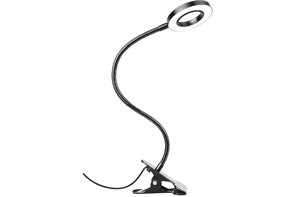 Woputne Clip-On Reading Light — Exact listing linked · verify selected variant