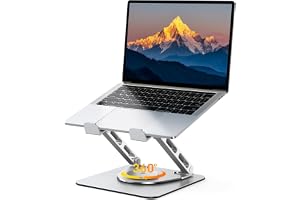 RIWUCT Rotating Dual-Bar Laptop Stand — Laptop riser · exact listing linked
