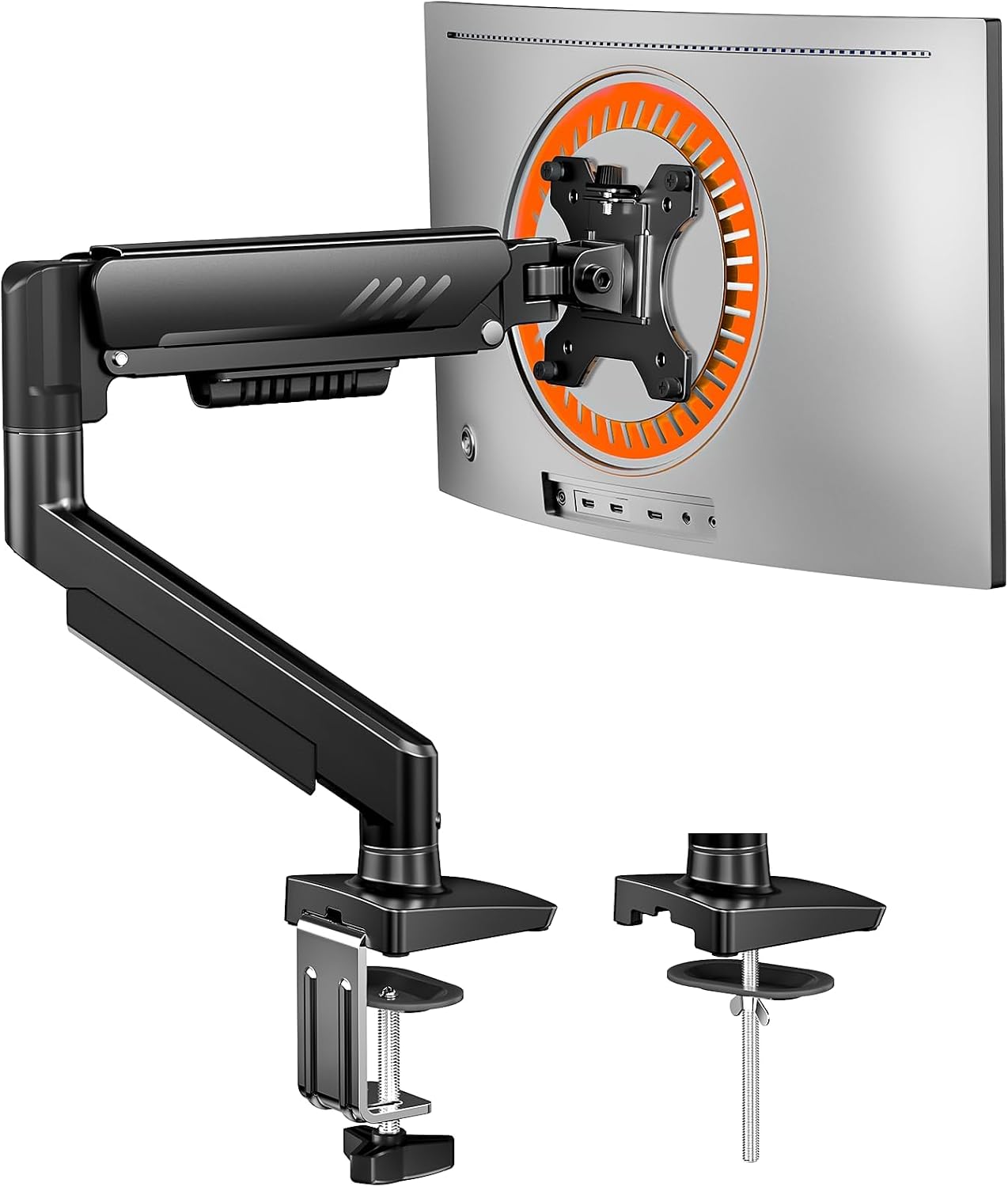 ErGear Single Monitor Arm — Exact listing linked · verify selected variant