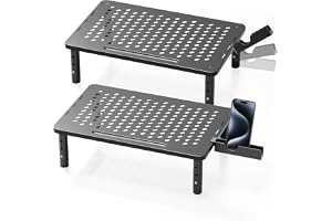 Canyora Three-Height Metal Monitor Riser — Monitor riser · exact listing linked