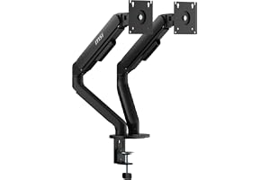 MSI MAG MT101DG Dual Monitor Arm — Dual monitor mount · exact listing linked